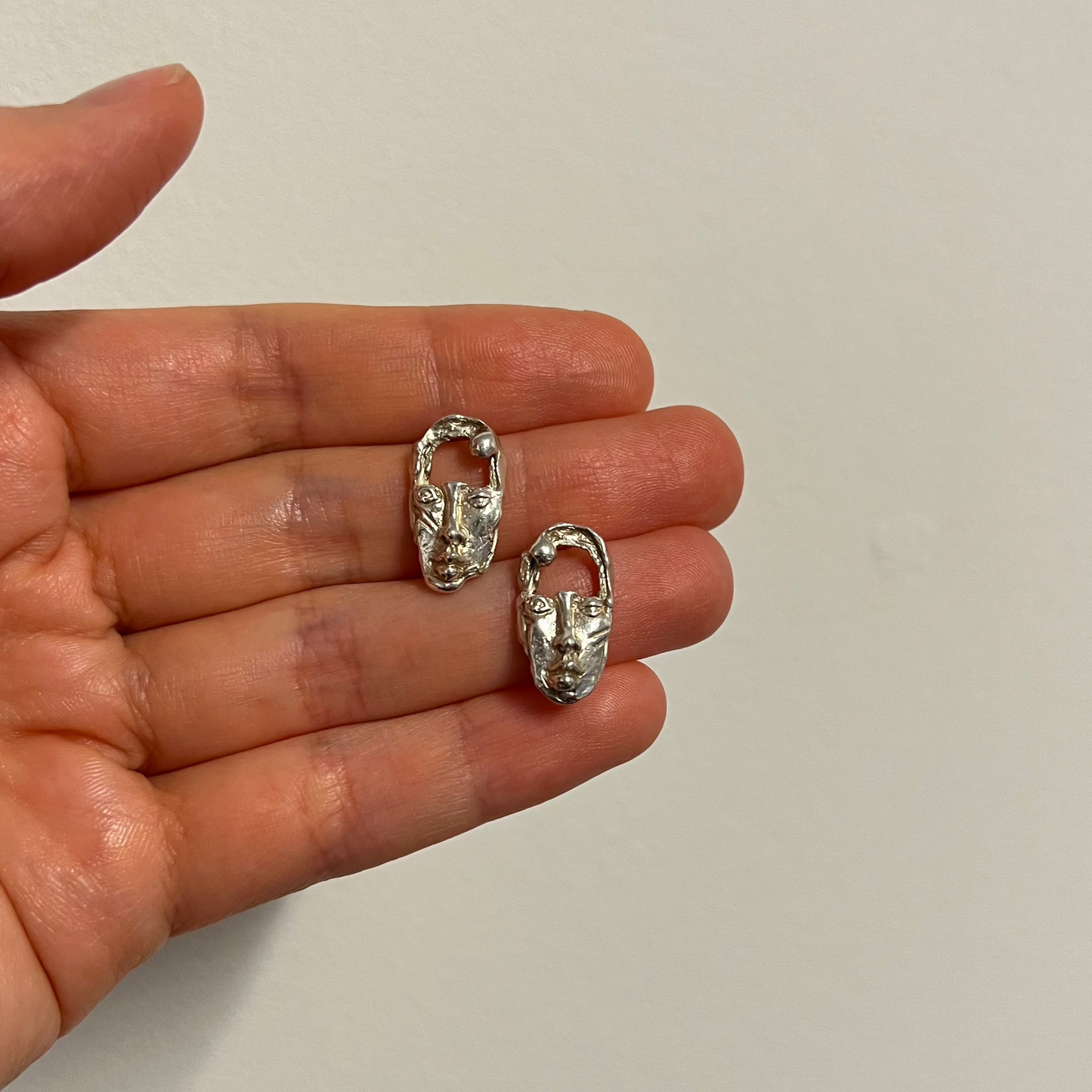 Face earrings